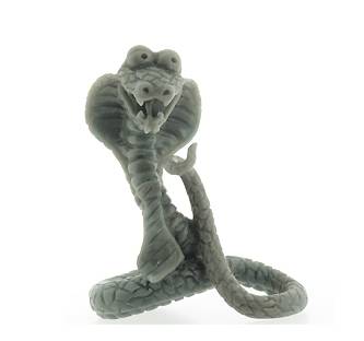 Серебряная статуэтка Змея в галстуке с рюмкой(снято с производства)