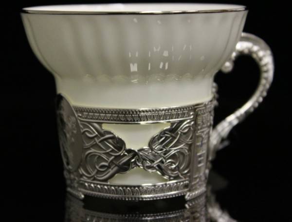 Серебряная чайная чашка Архар(снято с производства)