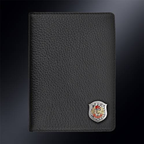Кожаная обложка для паспорта ОСН Витязь
