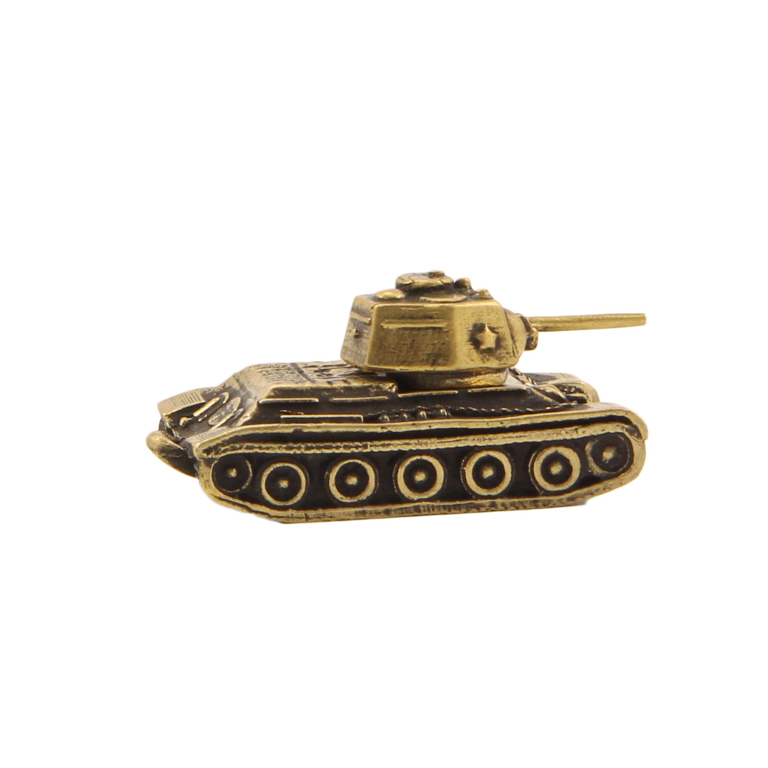 Бронзовая статуэтка Танк Т-34-76 обр. 1942 годаФото 12492-01.jpg