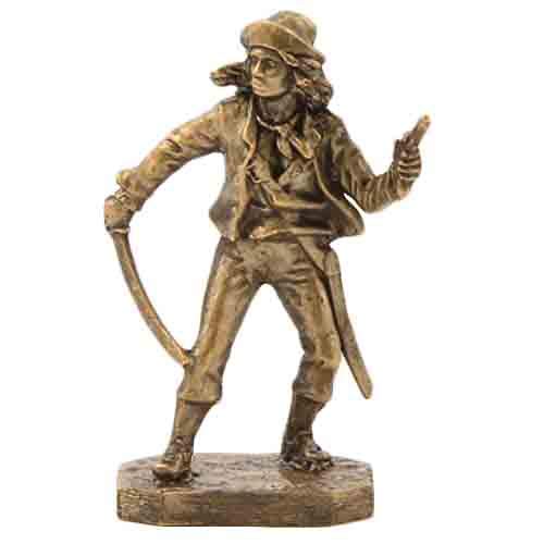 Бронзовая статуэтка Пират Джек Рэкхем (серия Пираты 2)