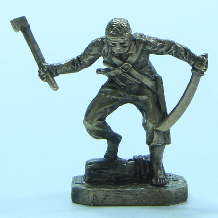 Бронзовая статуэтка Пират Франсуа Олоне (серия Пираты)Фото 15071-02.jpg