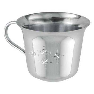 Серебряная чашка с алмазным рисунком(снято с производства)