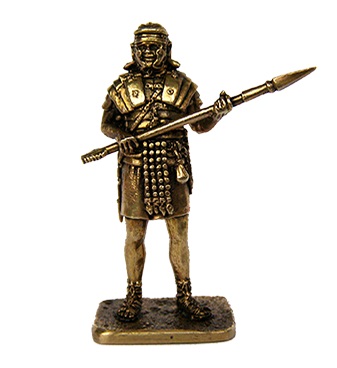 Бронзовая статуэтка Римский артиллерист №2 (серия Римские артиллеристы)