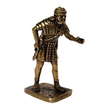Бронзовая статуэтка Римский артиллерист №3 (серия Римские артиллеристы)