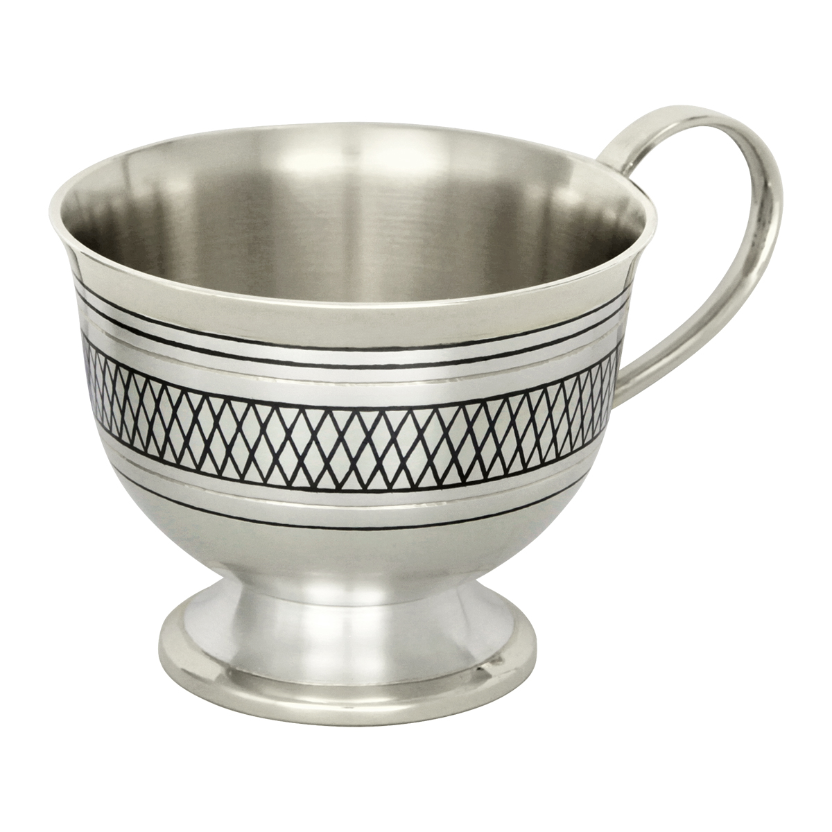 Серебряная кофейная чашка Купец