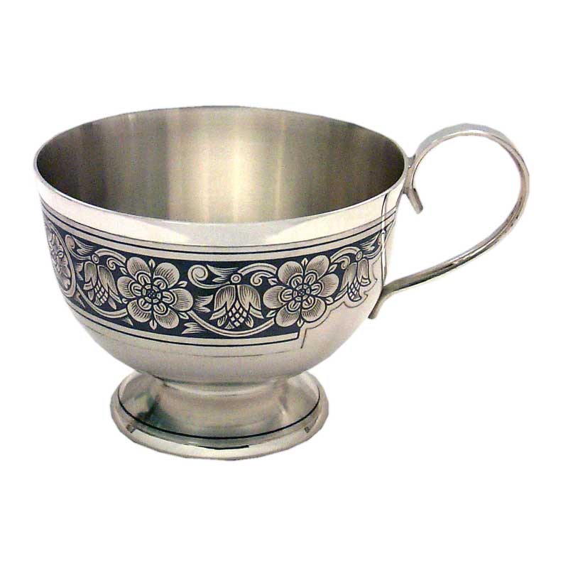 Серебряная чашка Купец