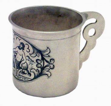 Серебряная чашка-сувенир (снято с производства)