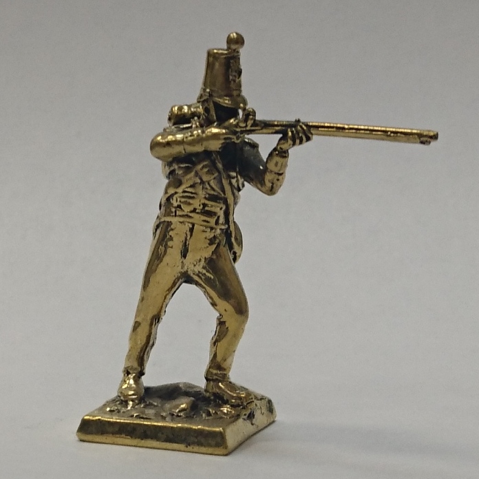 Бронзовая статуэтка Солдат 57-го пехотного полка (серия Британская армия периода Крымской войны 1853-1856)