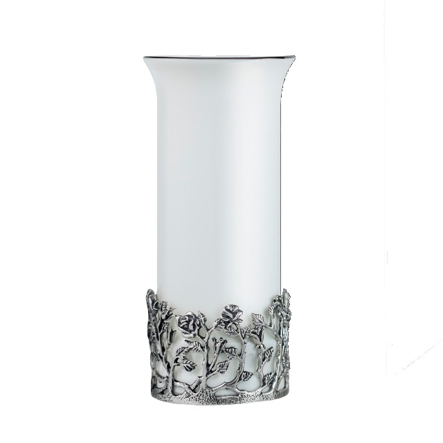 Серебряная ваза Роза с чернениемФото 18809-01.jpg