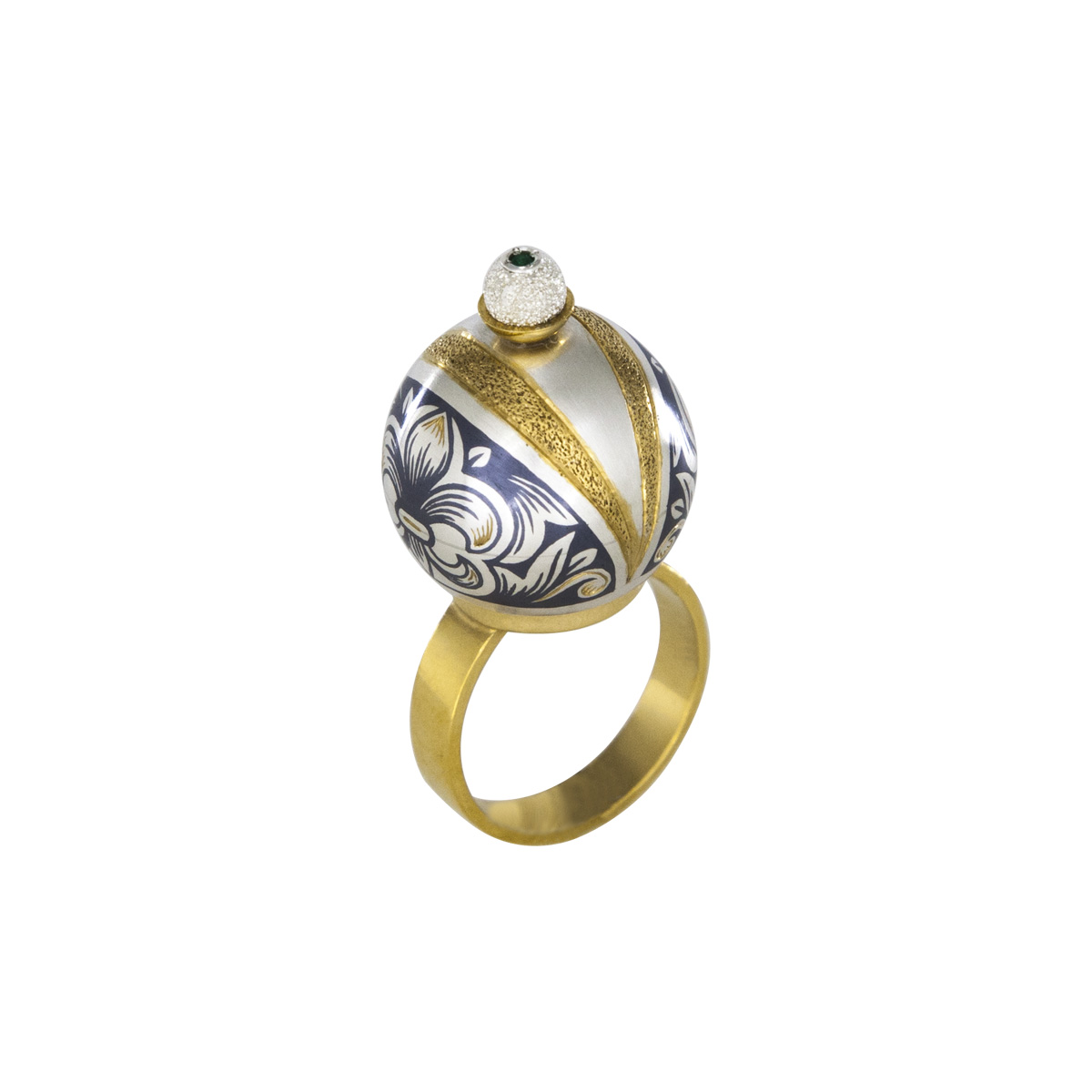 Серебряное кольцо Екатерина