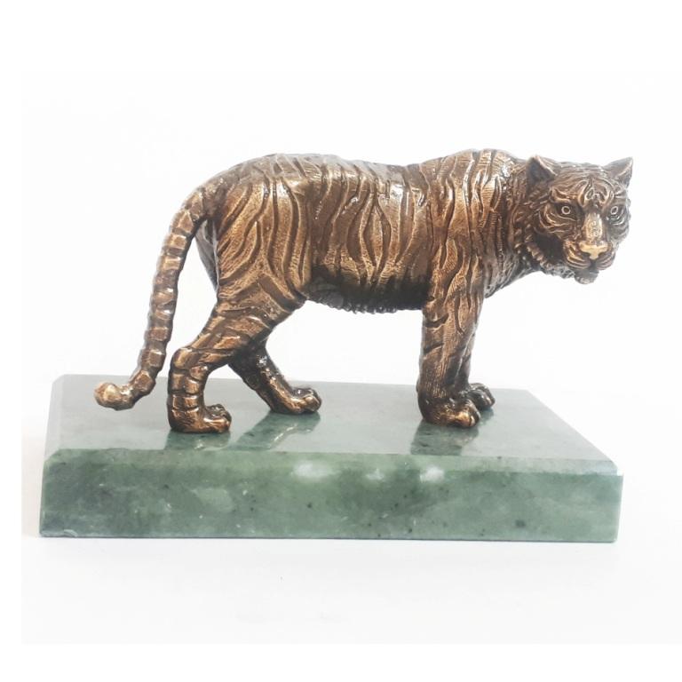 Бронзовая статуэтка Тигр
