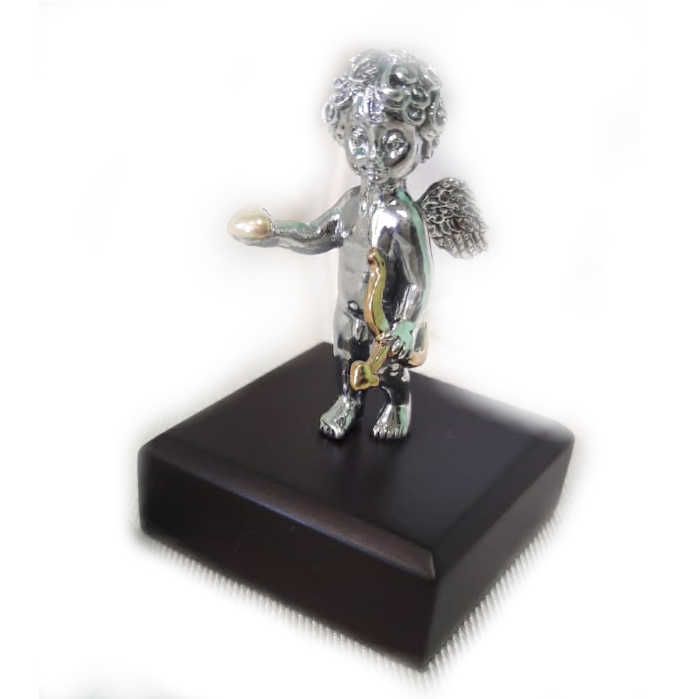 Серебряная миниатюра Купидон