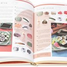 Книга Чудо японской кухни в кожаном переплете и серебреФото 24555-03.jpg