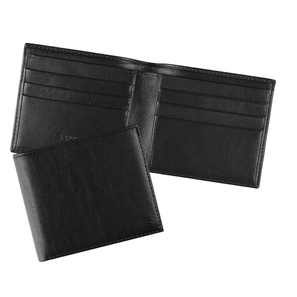 Черное кожаное мужское портмоне для врачей SOLTAN 102 21 01Фото 25070-03.jpg