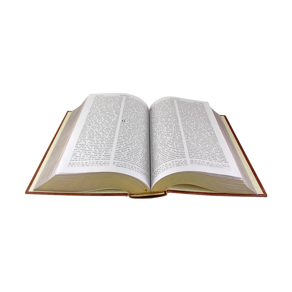 Библия. Книги Священного Писания Ветхого и Нового завета. в кожаном переплете