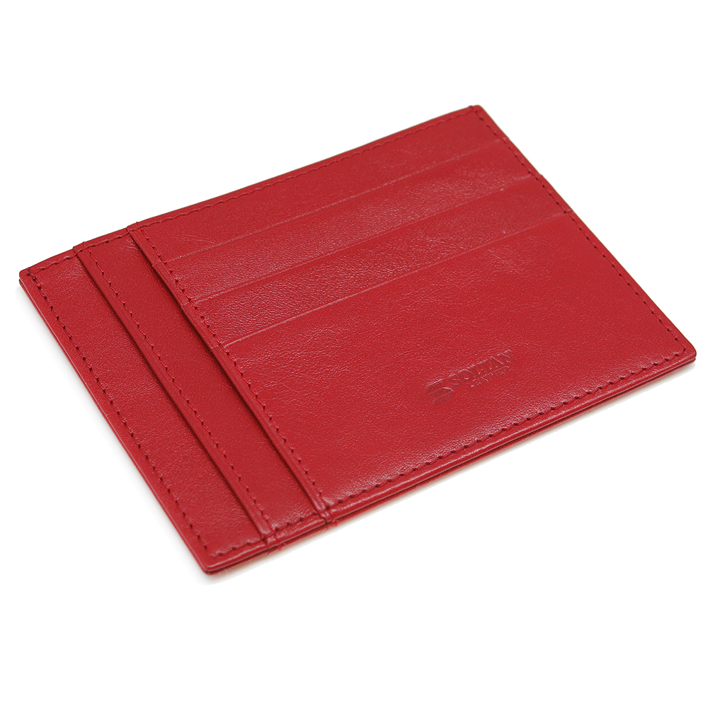Красная кожаная обложка для автодокументов SOLTAN 061 23 05 со вставкой из серебраФото 25479-04.jpg