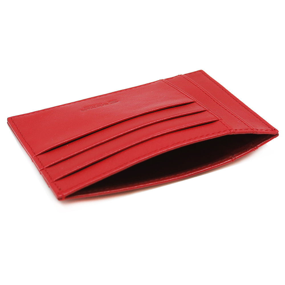 Красная кожаная обложка для автодокументов SOLTAN 061 23 05 со вставкой из серебраФото 25479-06.jpg