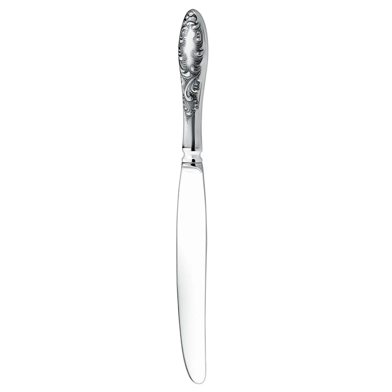 Посеребренный столовый нож Морозко с чернениемФото 25711-01.jpg