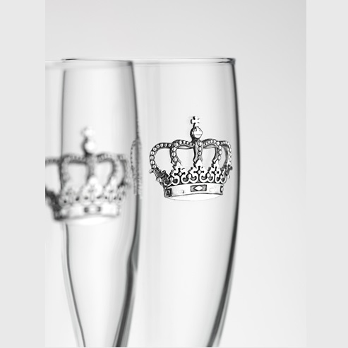Набор бокалов под шампанское Царица