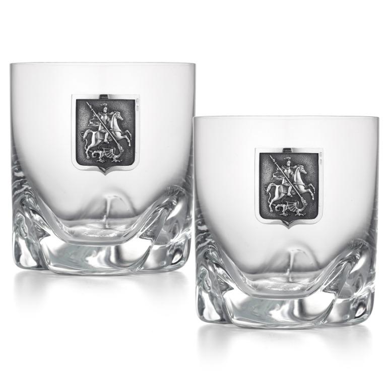 Набор стаканов с серебряной накладкой МоскваФото 26494-01.jpg