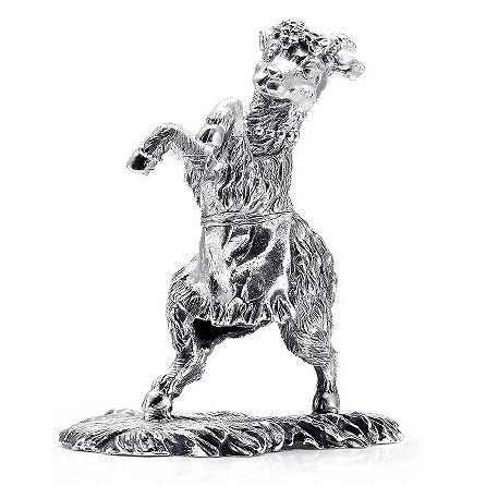 Серебряная статуэтка Коза Дереза