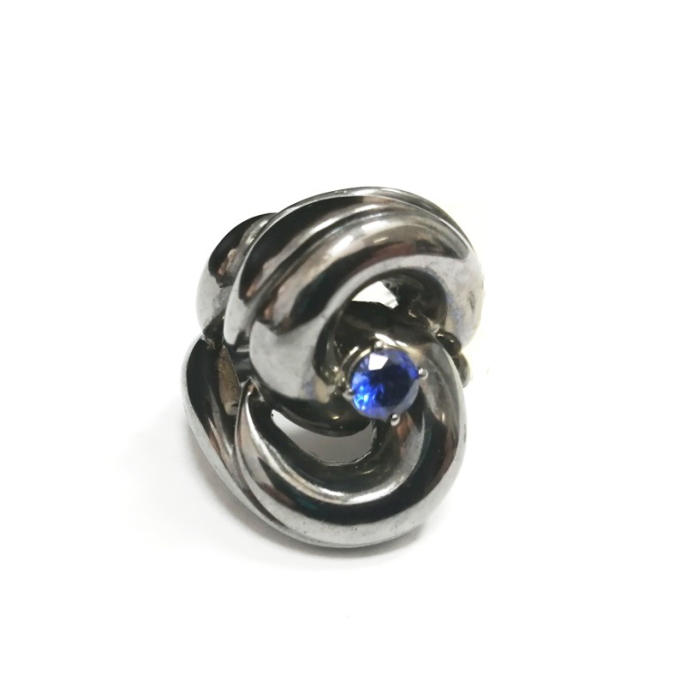 Серебряное кольцо с сапфиромФото 27162-01.jpg