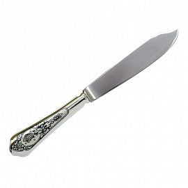 Серебряный нож для рыбы Праздничный