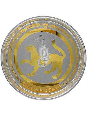 Серебряное панно с гербом Татарстана (снято с производства)