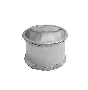 Серебряое кольцо для салфеток № 8