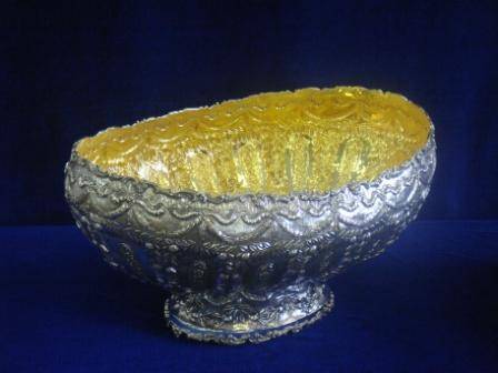 Большая серебряная ваза Семирамида