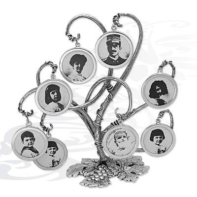 Серебряная рамка для фото Семейное дерево (снято с производства)