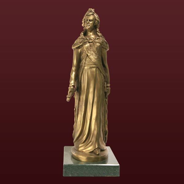 Бронзовая статуэтка Екатерина II