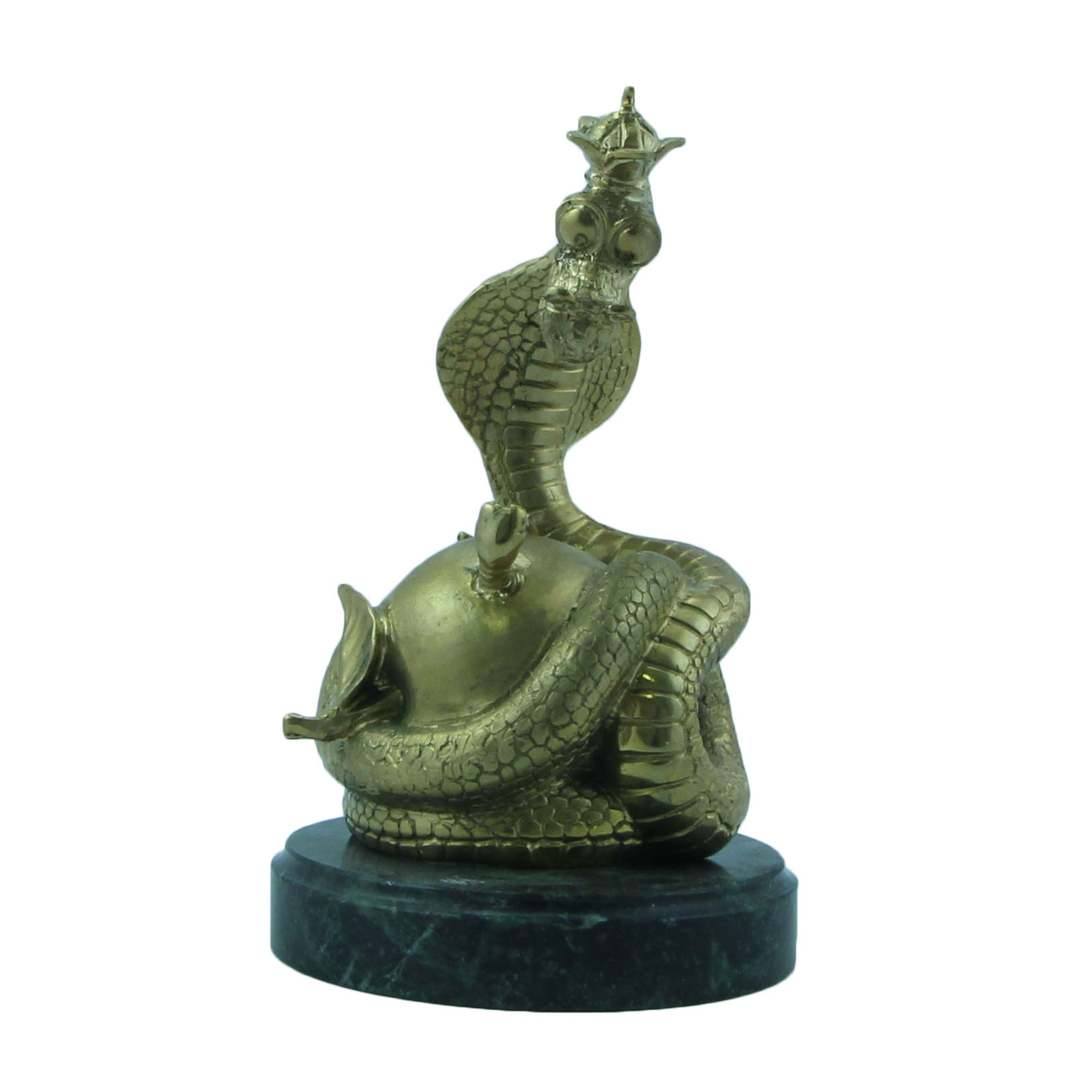 Бронзовая статуэтка Змея (год змеи)Фото 10492-01.jpg