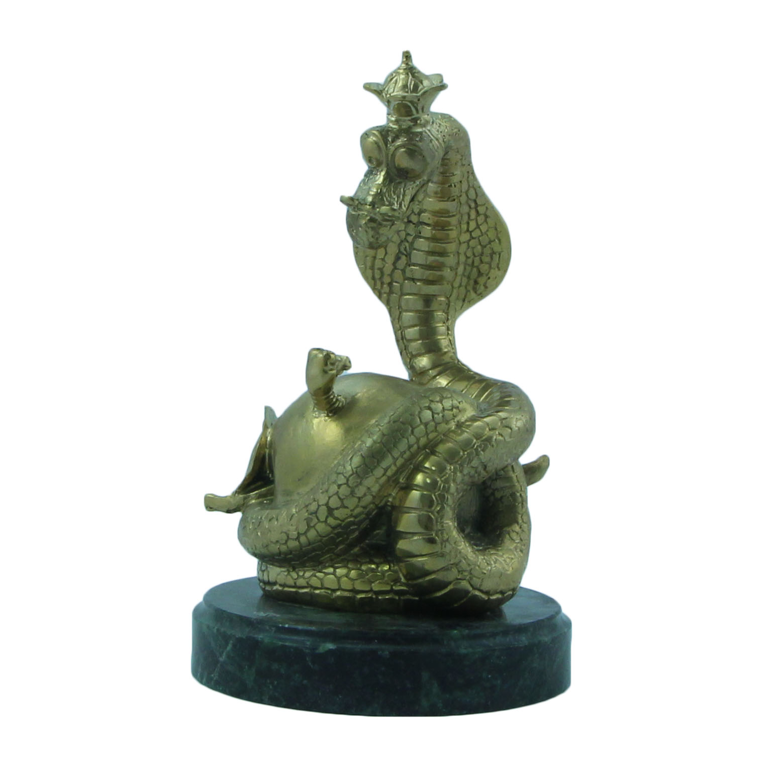 Бронзовая статуэтка Змея (год змеи)