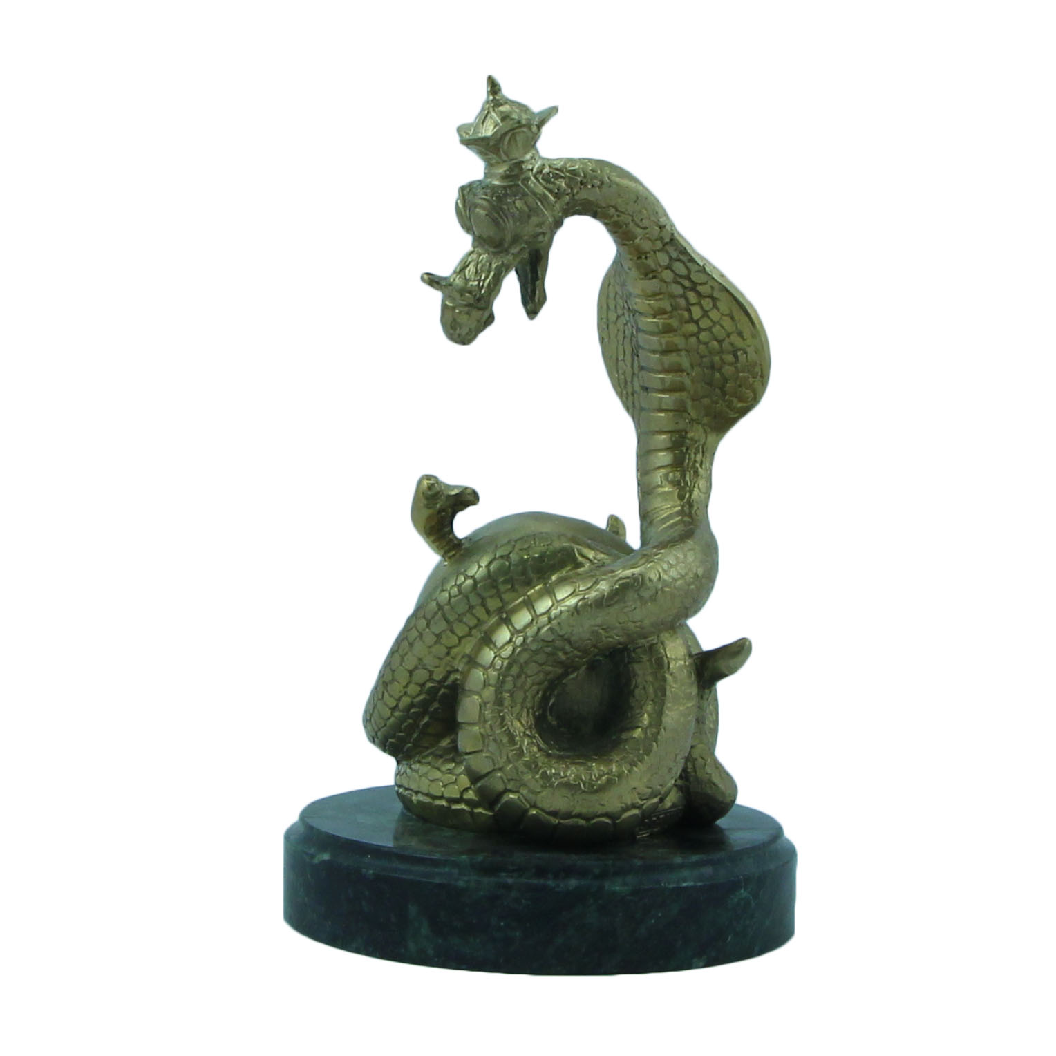 Бронзовая статуэтка Змея (год змеи)