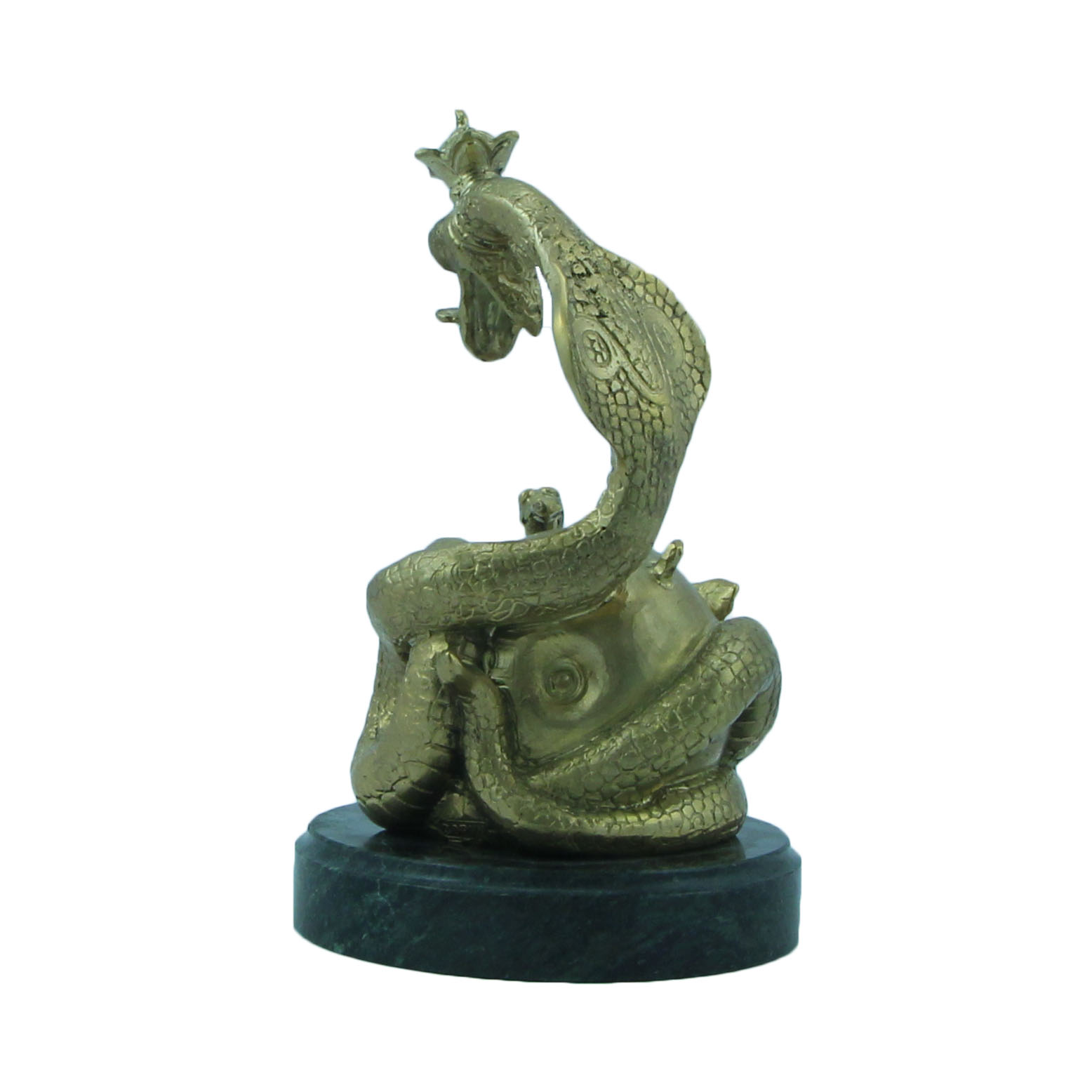 Бронзовая статуэтка Змея (год змеи)Фото 10492-04.jpg