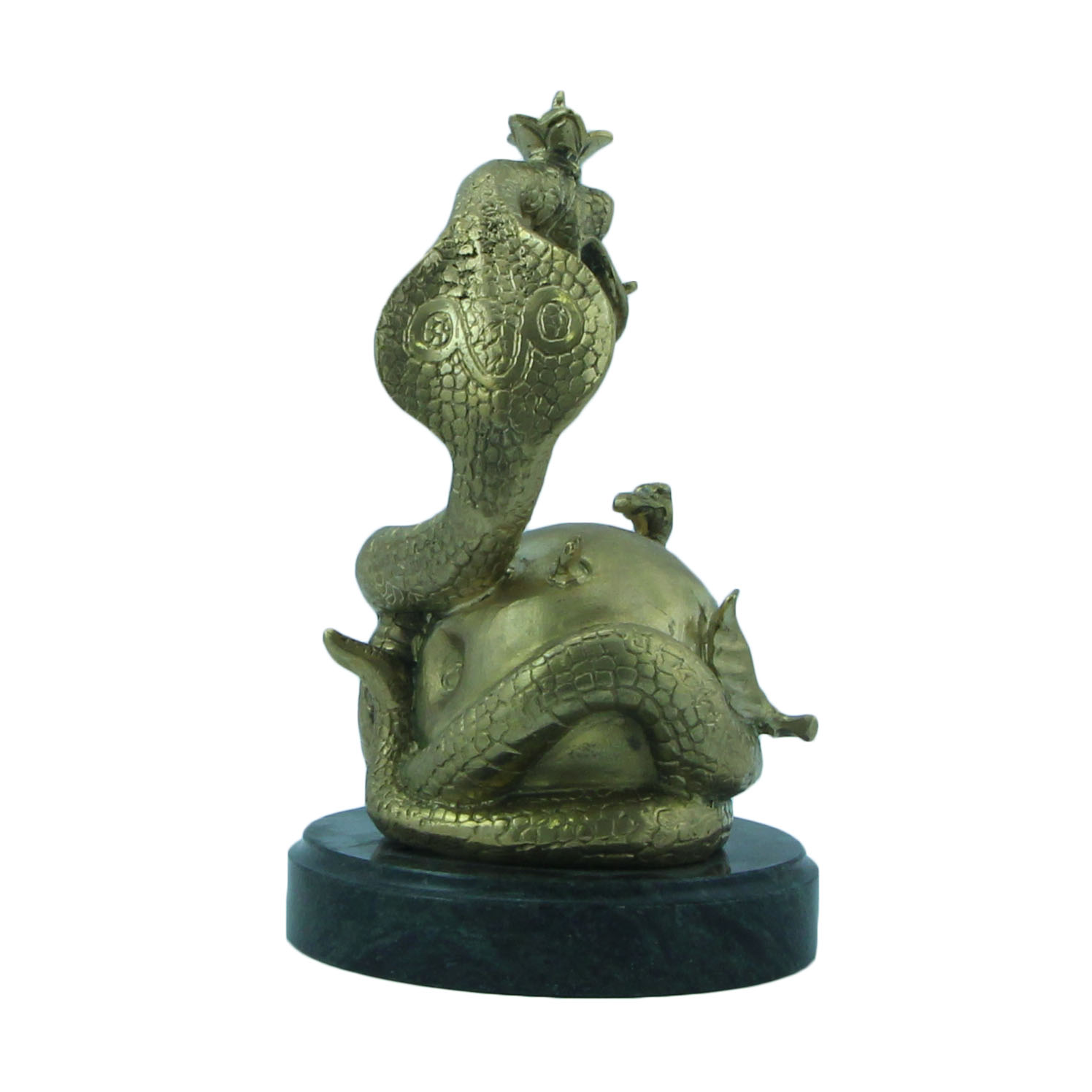 Бронзовая статуэтка Змея (год змеи)Фото 10492-06.jpg