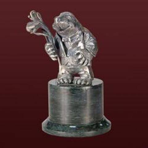 Серебряная скульптура Крот(снято с производства)