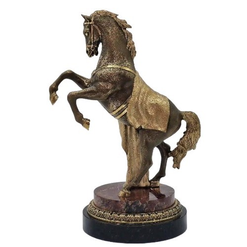Бронзовая статуэтка Конь 1  (подарок на Год Лошади)Фото 10807-02.jpg