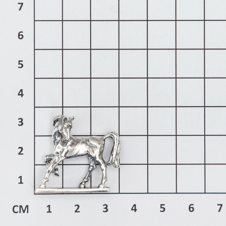 Серебряная статуэтка Лошадь (Подарок на Год Лошади)Фото 10837-02.jpg