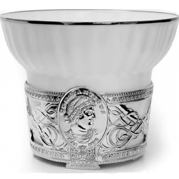 Серебряная чайная чашка Константин Великий
