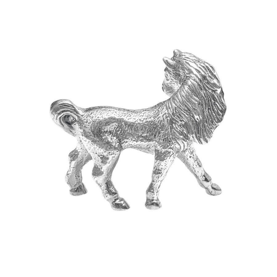 Серебряная статуэтка Лошадь № 5 (Подарок на Год Лошади)Фото 11296-02.jpg