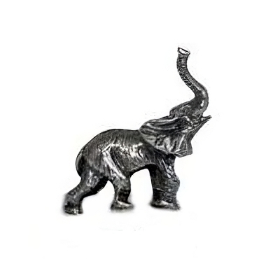 Серебряная фигурка Слон
