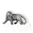 Серебряная статуэтка Тигр (снято с роизводства)