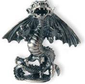 Серебряная статуэтка Дракон (Подарок на Год Дракона)Фото 12078-02.jpg