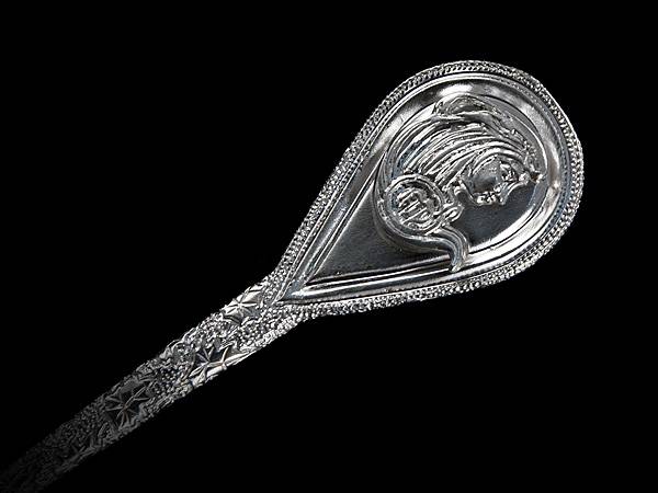 Серебряная  ложка Дева (снято с производства)Фото 1208-03.jpg