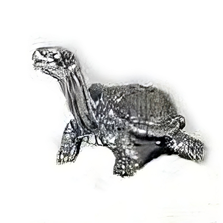 Серебряная статуэтка Черепаха