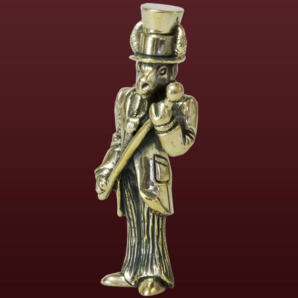 Бронзовая скульптура Козлик Супер (Подарок на Год Козы)Фото 12181-02.jpg