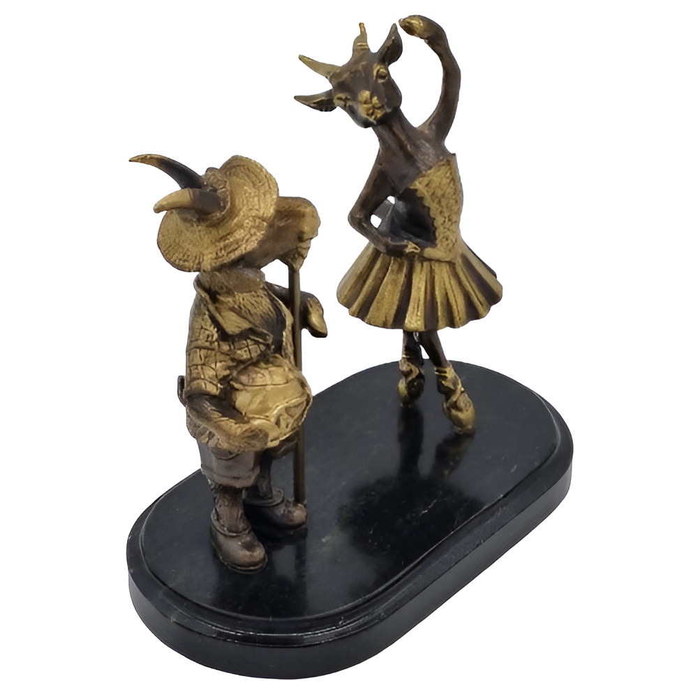 Бронзовая статуэтка Козы (Подарок на Год Козы)Фото 12211-03.jpg